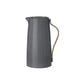 stelton Emma Isolierkanne Kaffee grau