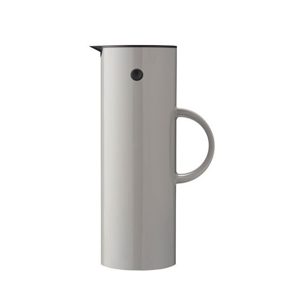 stelton Isolierkanne EM77 hellgrau 1 ltr