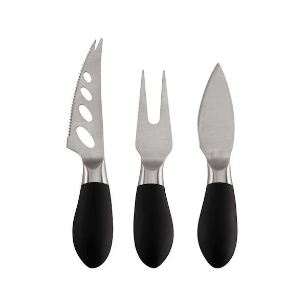 ASA Selection "à table ligne noire" Käsemesser Set 3-teilig