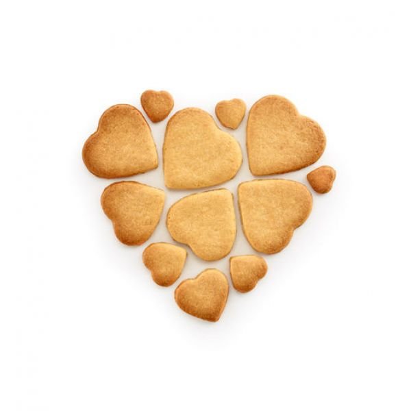 lékué Cookie Puzzle "hearts"