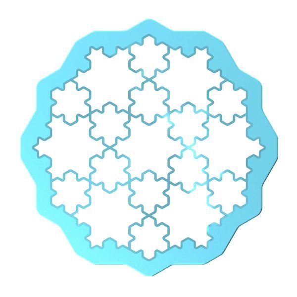 lékué Cookie Puzzle "snow"