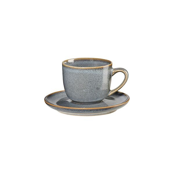 ASA Selection "saisons" Espressotasse mit Unterteller, denim