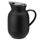 stelton Amphora Isolierkanne Kaffee soft black