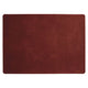 ASA Selection table tops Tischset soft leather red earth