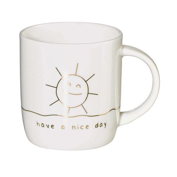 ASA Selection "linia mugs" Henkelbecher have a nice day