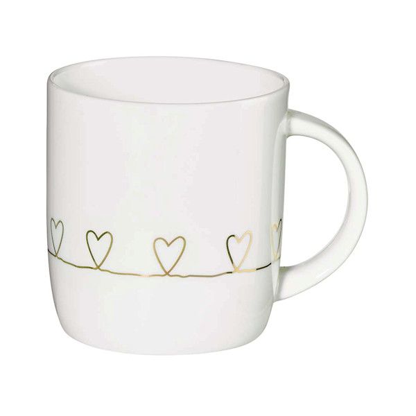 ASA Selection "linia mugs" Henkelbecher hearts