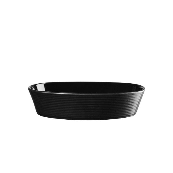 ASA Selection "kitchen'art" Auflaufform oval 25cm, black