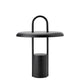 stelton Pier portable Tischleuchte schwarz