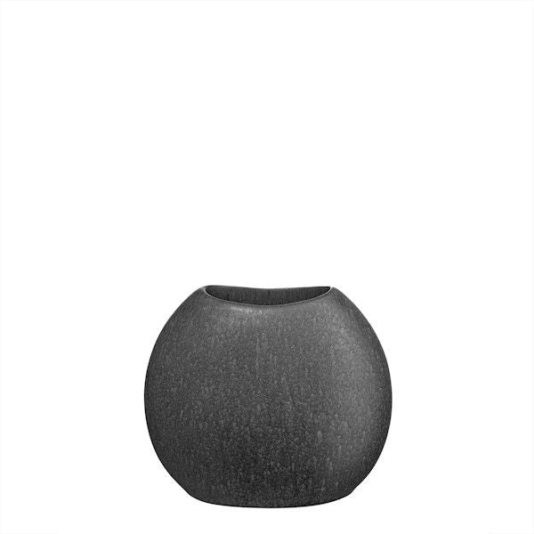 ASA Selection "moon" Vase 18 cm black iron