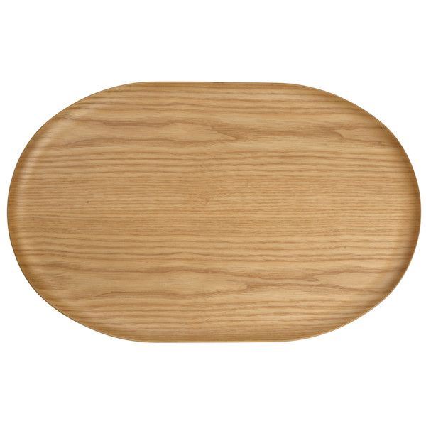 ASA Selection "wood" flaches Holztablett oval 40 cm